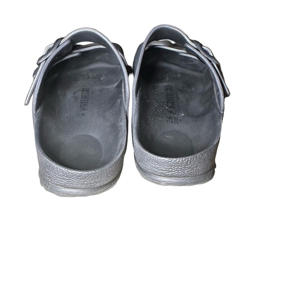 Birkenstock Eva Plastic Gray Two Strap Sandals Women’s Size 36 ~ 5/5.5 Arizonas - Picture 4 of 8